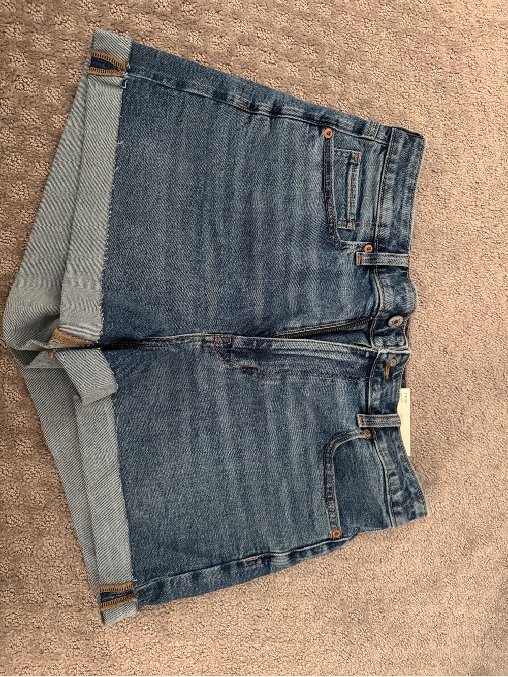 American Eagle Outfitters blue denim skirt